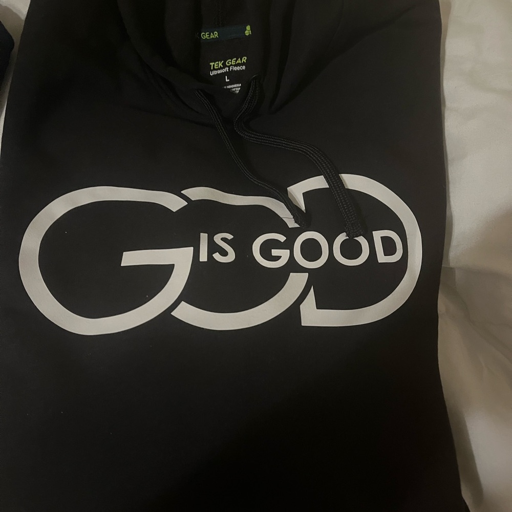 Christian Unisex Hoodie Blk $40Great Christmas Gift! Will ship out the next day